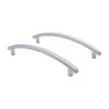Pair Of Curved Modern Aluminum 6 In. Bridge Drawer Cabinet Pulls 2 Pair Of Curved Modern Aluminum 6 In. Bridge Drawer Cabinet Pulls -OGT Sale Store cabinet furniture pulls pair of curved modern aluminum 6 in bridge drawer cabinet pulls q274500