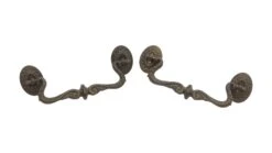 Pair Of Victorian Style 6.25 In. Brass Bridge Drawer Pulls
