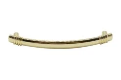 Set Of Polished Brass 6 In. Knob Hill Bridge Pulls 8 Set Of Polished Brass 6 In. Knob Hill Bridge Pulls -OGT Sale Store cabinet furniture pulls q276114