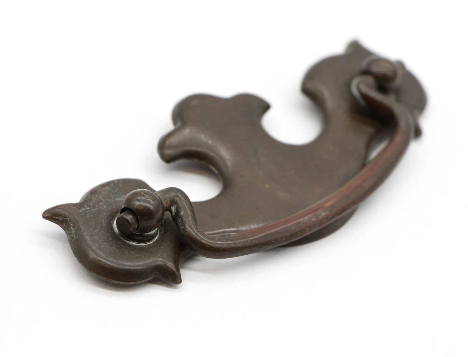 Vintage Steel Bail 4.25 In. Dresser Drawer Pull 4 Vintage Steel Bail 4.25 In. Dresser Drawer Pull - Image 2