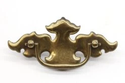 Pair Of 5.25 Steel Bail Dresser Pulls With Polished Brass Finish 7 Pair Of 5.25 Steel Bail Dresser Pulls With Polished Brass Finish -OGT Sale Store cabinet furniture pulls q277101 1