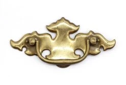 Pair Of Vintage 5.25 In. Brass Over Steel Bail Dresser Drawer Pulls 7 Pair Of Vintage 5.25 In. Brass Over Steel Bail Dresser Drawer Pulls -OGT Sale Store cabinet furniture pulls q277112