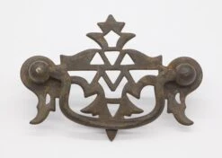 Vintage Traditional 3.25 In. Steel Cut Out Bail Drawer Pulls 9 Vintage Traditional 3.25 In. Steel Cut Out Bail Drawer Pulls -OGT Sale Store cabinet furniture pulls q278782