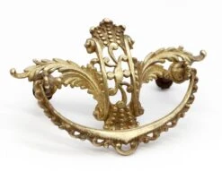 Pair Of French Polished Brass Cut Out Bail Drawer Pulls 10 Pair Of French Polished Brass Cut Out Bail Drawer Pulls -OGT Sale Store cabinet furniture pulls q282384