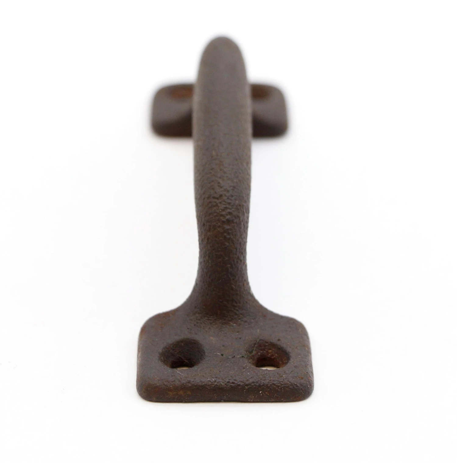 Vintage 4 In. Black Cast Iron Bridge Drawer Pull 4 Vintage 4 In. Black Cast Iron Bridge Drawer Pull - Image 2