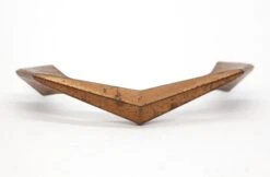 Vintage 3.5 In. Art Deco Copper Plated Brass Bridge Drawer Pull -OGT Sale Store cabinet furniture pulls q284662