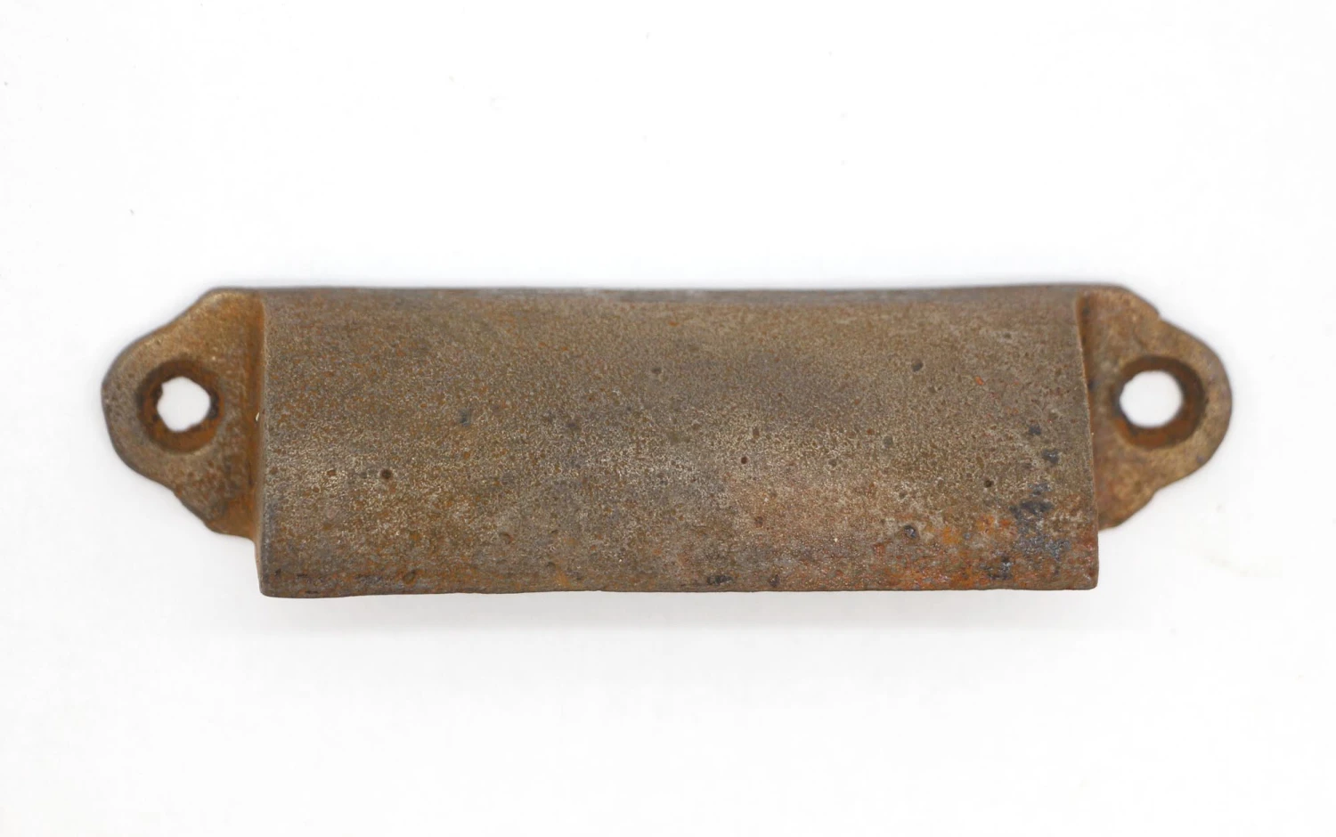 Vintage Classic Bronze Finish Cast Iron Bin Cup Drawer Pull 4 Vintage Classic Bronze Finish Cast Iron Bin Cup Drawer Pull - Image 2