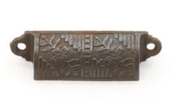 Antique 3.25 In. Aesthetic Cast Iron Bin Pull 7 Antique 3.25 In. Aesthetic Cast Iron Bin Pull -OGT Sale Store cabinet furniture pulls q287188