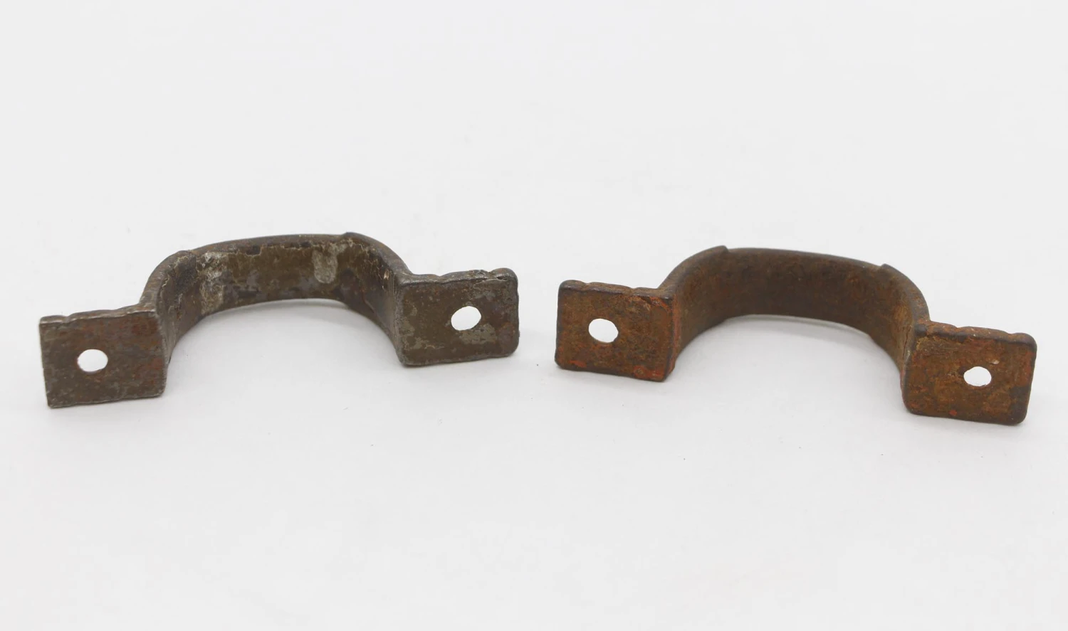 Pair Of 3 In. Aesthetic Cast Iron Bridge Drawer Pulls 4 Pair Of 3 In. Aesthetic Cast Iron Bridge Drawer Pulls - Image 2