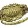 Victorian Stamped Brass Bail Pull