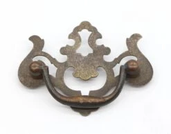 Vintage 2.875 In. Brass Chippendale Dresser Drawer Bail Pull