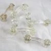 Vintage 4.125 In. Fluted Bridge Clear Glass Drawer Pull -OGT Sale Store cabinet furniture pulls vintage 4125 in fluted bridge clear glass drawer pull k193004