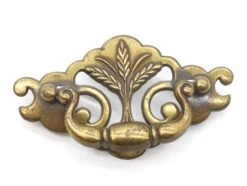 Vintage 4.375 In. Brass Bail Dresser Drawer Pull