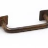 Vintage 4.75 In. Patina Brass Rounded Bridge Drawer Cabinet Pull 2 Vintage 4.75 In. Patina Brass Rounded Bridge Drawer Cabinet Pull -OGT Sale Store cabinet furniture pulls vintage 475 in patina brass rounded bridge drawer cabinet pull q284987