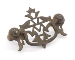 Vintage Traditional 3.25 In. Steel Cut Out Bail Drawer Pulls