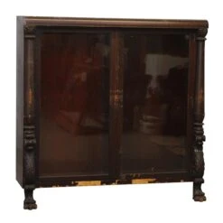 Claw Foot Enclosed Bookshelf