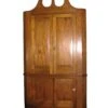 Early American Solid Cherry Corner Cabinet 1 Early American Solid Cherry Corner Cabinet -OGT Sale Store cabinets early american solid cherry corner cabinet l211853