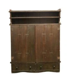 Early Arts & Crafts Oak Storage Cabinet