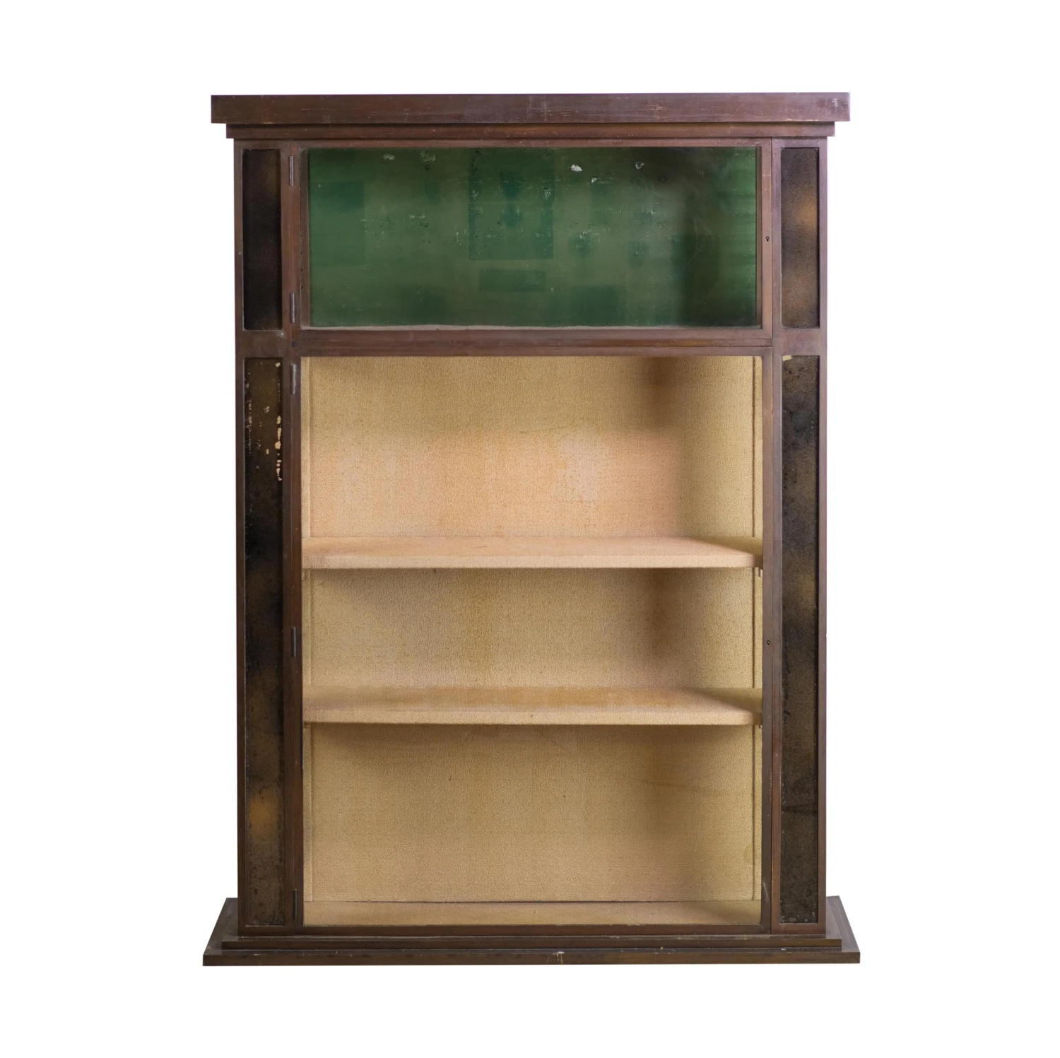 European 5 Ft. Brass Display Case With Adjustable Shelves 3 European 5 Ft. Brass Display Case With Adjustable Shelves