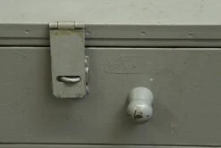 Small Steel Locked Cabinet On Wheels -OGT Sale Store cabinets for sale m234041