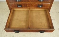 Antique Victorian Oak 15 Drawer Flat File Cabinet 14 Antique Victorian Oak 15 Drawer Flat File Cabinet -OGT Sale Store cabinets for sale q288017