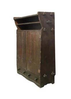 Early Arts & Crafts Oak Storage Cabinet 13 Early Arts & Crafts Oak Storage Cabinet -OGT Sale Store cabinets j151158