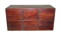 Vintage Wooden Filing Cabinet