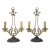 Pair Of Victorian Bronze Double Arm Table Lamps 1 Pair Of Victorian Bronze Double Arm Table Lamps -OGT Sale Store candelabra lamps pair of victorian bronze double arm table lamps l202200