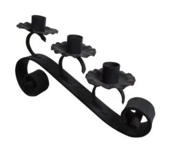 Black Vintage Candle Holder