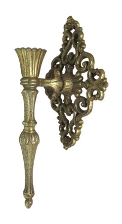 Brass Wall Candle Holder 8 Brass Wall Candle Holder -OGT Sale Store candle holders for sale m233810