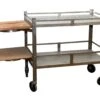 Two Tiered Metal Hospital Cart 2 Two Tiered Metal Hospital Cart -OGT Sale Store carts two tiered metal hospital cart n239315