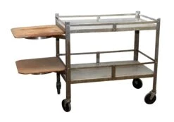 Two Tiered Metal Hospital Cart