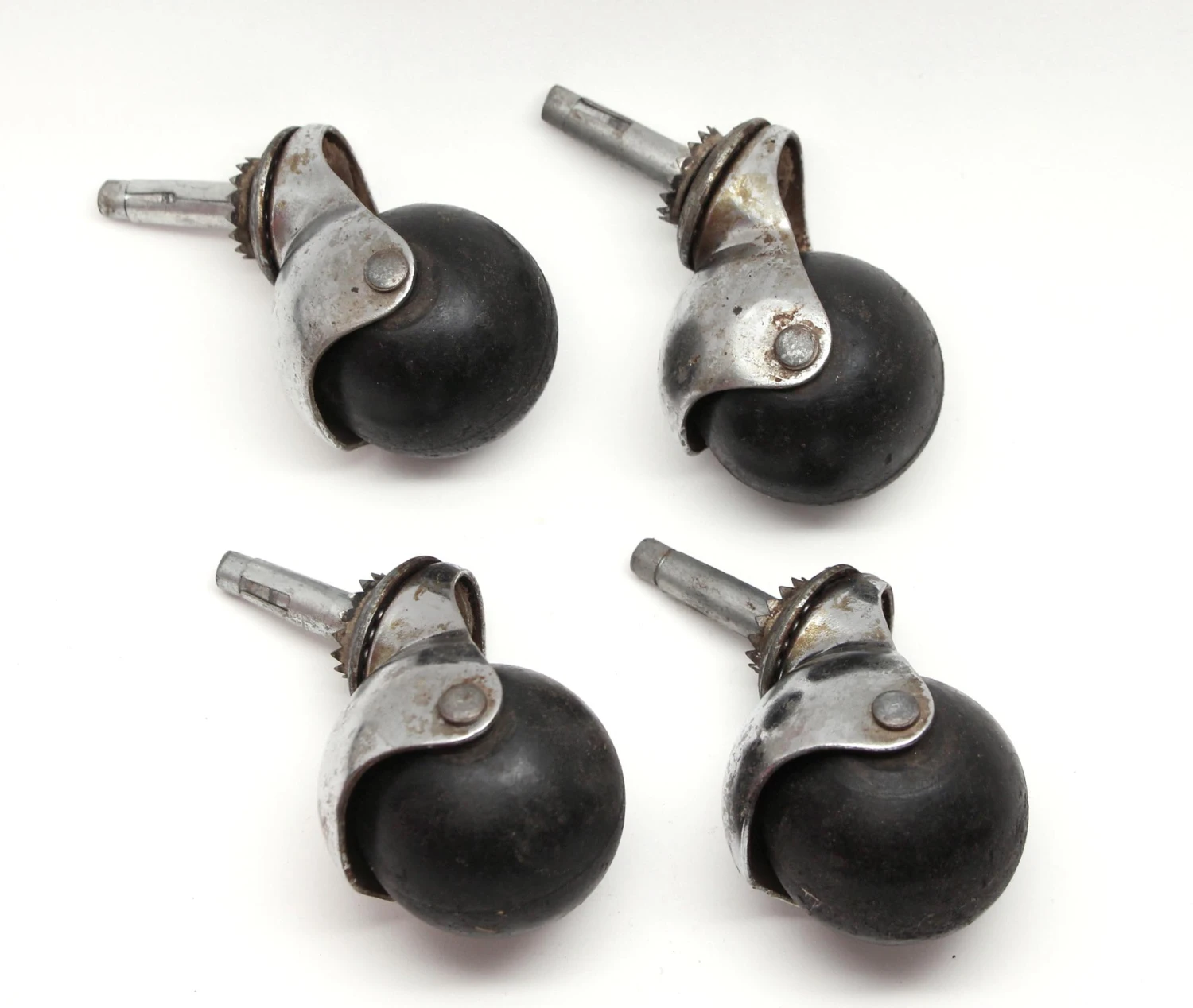 Set Of 4 Steel Caster Wheels 3 Set Of 4 Steel Caster Wheels