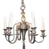 Antique Federal Silver Plated 6 Light Chandelier 1 Antique Federal Silver Plated 6 Light Chandelier -OGT Sale Store chandeliers antique federal silver plated 6 light chandelier m233641