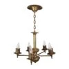 Antique Traditional 5 Arm Brass Chandelier 1 Antique Traditional 5 Arm Brass Chandelier -OGT Sale Store chandeliers antique traditional 5 arm brass chandelier q280062