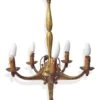 Art Deco French 5 Light Cast Bronze Chandelier 1 Art Deco French 5 Light Cast Bronze Chandelier -OGT Sale Store chandeliers art deco french 5 light cast bronze chandelier 13bel7770
