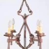 Arts & Crafts 19th Century French 4 Arm Wrought Iron Chandelier -OGT Sale Store chandeliers arts crafts 19th century french 4 arm wrought iron chandelier q277843