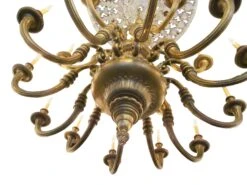 New York City Seal 5 Ft. Gilt Bronze Baroque Style Chandelier 10 New York City Seal 5 Ft. Gilt Bronze Baroque Style Chandelier -OGT Sale Store chandeliers for sale m218627