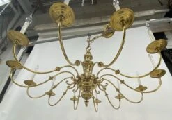 12 Arm Williamsburg Brass 48 In. Ballroom Chandelier 9 12 Arm Williamsburg Brass 48 In. Ballroom Chandelier -OGT Sale Store chandeliers for sale p261564a