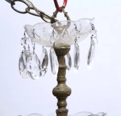 Petite Bronze & Crystal 5 Arm Spanish Chandelier 12 Petite Bronze & Crystal 5 Arm Spanish Chandelier -OGT Sale Store chandeliers for sale p261633