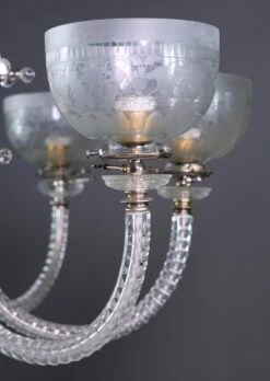 Late 20th Century 8 Arm Cut Crystal Fine Osler Chandelier 20 Late 20th Century 8 Arm Cut Crystal Fine Osler Chandelier -OGT Sale Store chandeliers for sale q277852