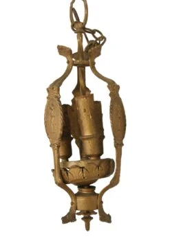 Antique Victorian Figural Bronze 3 Light Chandelier 10 Antique Victorian Figural Bronze 3 Light Chandelier -OGT Sale Store chandeliers m215954