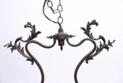Antique Victorian 2 Arm Bronze Gas Light 13 Antique Victorian 2 Arm Bronze Gas Light -OGT Sale Store chandeliers m232267