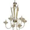 Mid Century Venini Glass 6 Light Chandelier -OGT Sale Store chandeliers mid century venini glass 6 light chandelier l203806