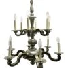Silvered Bronze Georgian Two Tier 12 Arm Chandelier -OGT Sale Store chandeliers silvered bronze georgian two tier 12 arm chandelier chc867
