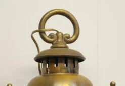 1900s Antique Victorian 3 Foot Bronze & Frosted Glass Ceiling Lantern 13 1900s Antique Victorian 3 Foot Bronze & Frosted Glass Ceiling Lantern -OGT Sale Store chc545 05