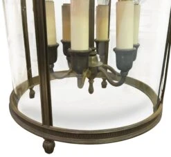 1910s Bronze 6 Light Neoclassical Ceiling Lantern 13 1910s Bronze 6 Light Neoclassical Ceiling Lantern -OGT Sale Store chc721 04