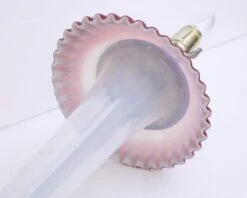 Pair Of Pink And White Murano Glass Table Lamps 23 Pair Of Pink And White Murano Glass Table Lamps -OGT Sale Store chl560 09