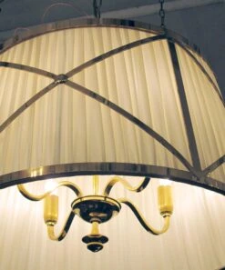 Modern Brass Drum Pendant Light 11 Modern Brass Drum Pendant Light -OGT Sale Store chr230001 05