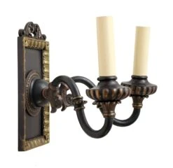Pair Of 1920s Antique Tudor Wall Sconces 22 Pair Of 1920s Antique Tudor Wall Sconces -OGT Sale Store chs1144 10